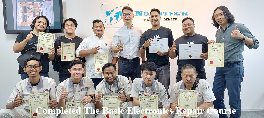 crrc engineers and technicians attended electronics repair course