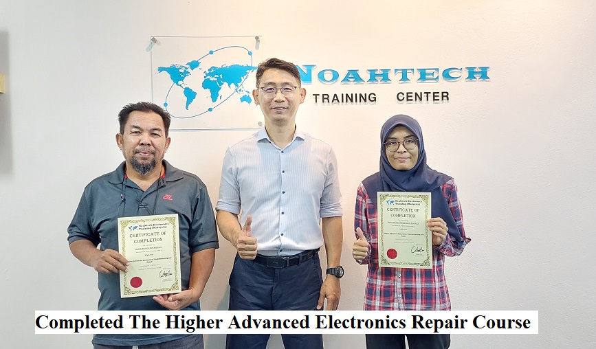 atsc engineer taking electronics repair class