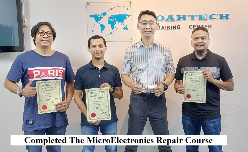 Infineon engineers micro electronics repair course