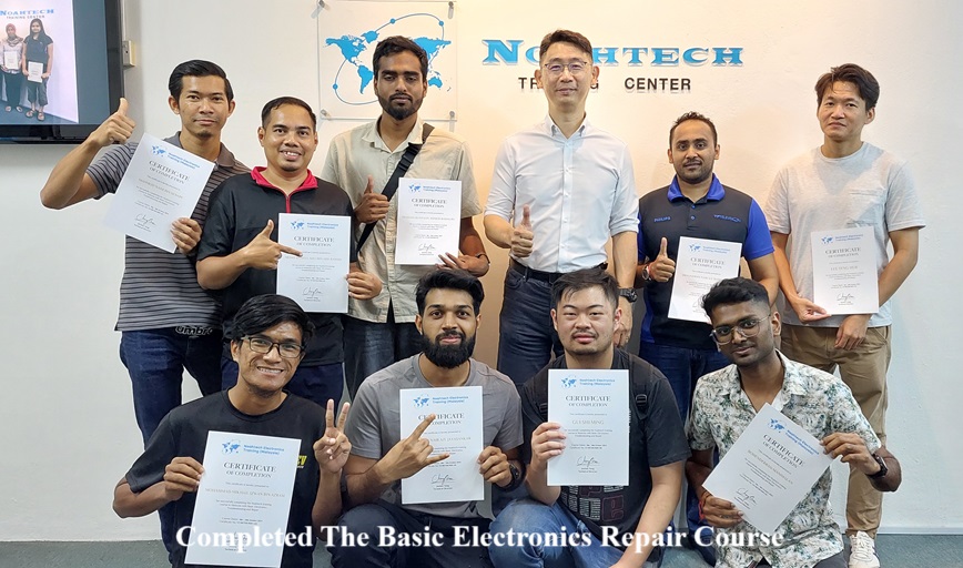 Thermik engineers attended electronics repair course